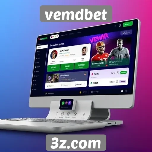 Evolução do design da interface do vemdbet