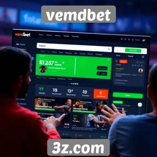 Experiência do usuário no site vemdbet